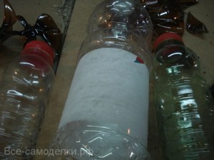 Szélkakas műanyag palackok (szélmalom), az összes házi