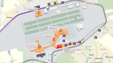 Hogyan és hol kell kérni, hogy a repülőtér metróval és Aeroexpress