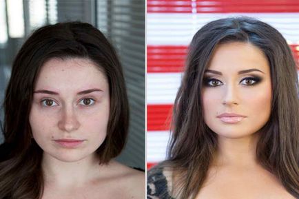 Hogyan változtassuk meg a alakja az arc (műanyag smink, frizura, testmozgás)
