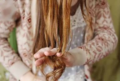 Hogyan szél a haj a haj vas 6 különböző fotó