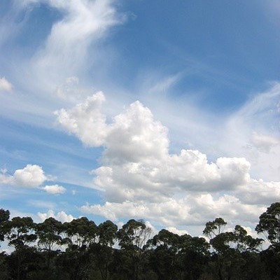 Hogyan kell felhívni a eget felhők fokozatosan