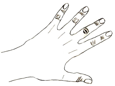 Hogyan kell felhívni a kéz, rajz egy ceruzát, fokozatosan