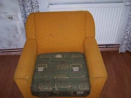 Hogyan kell frissíteni egy régi szék vagy kanapé - váltás vágja magát