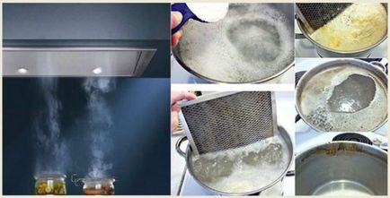 Hogyan tisztítsa meg a motorháztető a konyhában zsír mosószerrel, fotó és videó