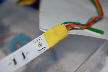 Hogyan forrasztani a LED szalag tippeket egy profi (forrasz) Hogyan forrasztani a LED szalag tippeket egy profi