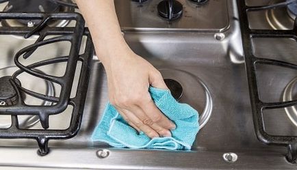 Hogyan tisztítható gáztűzhellyel otthon tanácsot tapasztalt háziasszonyok