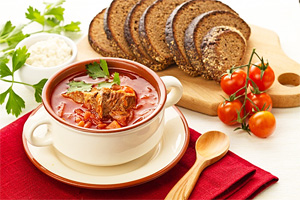 Főzni leves - szól az élelmiszer és annak előkészítése