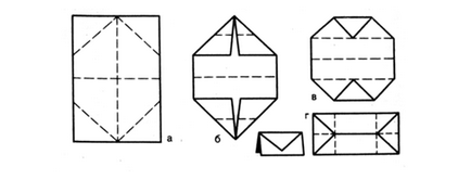 Hogyan készítsünk origami papír pénztárca