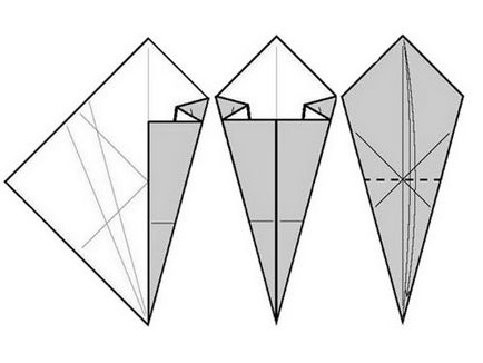 Hogyan készítsünk egy papír kunai normál vagy origami