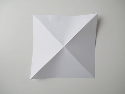 Hogyan készítsünk origami papír gyémánt