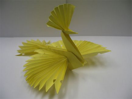Hogyan készítsünk egy madár a boldogság papír