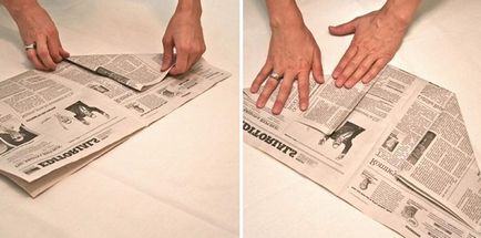 Hogyan készítsünk egy papír kalózkalap a palackból, és saját kezűleg