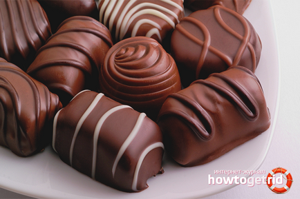Hogyan készítsünk csokoládé cukorka otthon