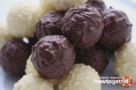 Hogyan készítsünk csokoládé cukorka otthon