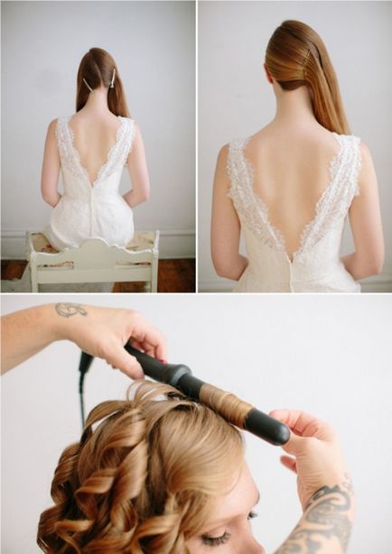 Hogyan készítsünk egy esküvői frizura saját kezűleg - lehetőségek, fotó és videó