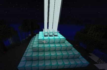 Hogyan készítsünk egy Minecraft világítótorony minden szakaszában vevőelemek