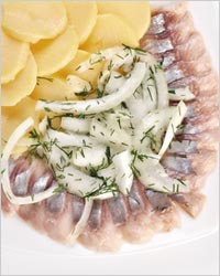 Hogyan savanyú hering - sózott hering (mindkettő sózott hering) Hogyan savanyú hering - sózott hering