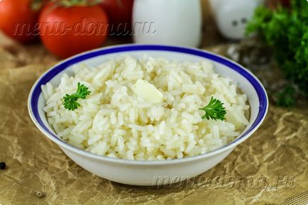 Főzni Jó porhanyós rizs körettel