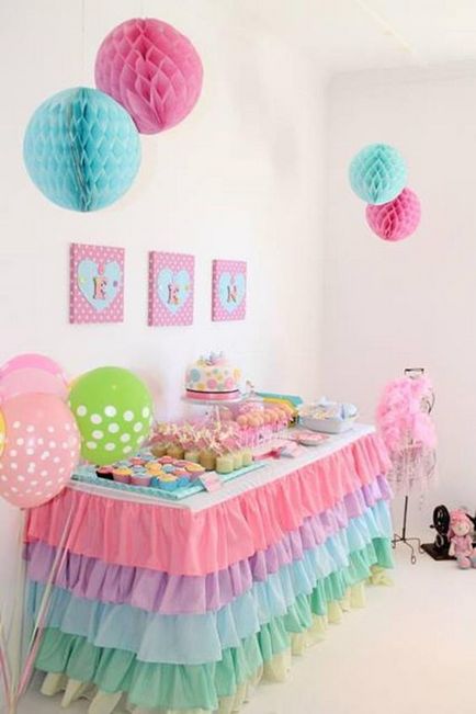 Hogyan díszíteni a szobát egy gyermek születésnapját 10 diy ötletek - saját kezűleg