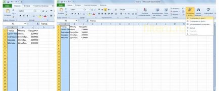 Hogyan kell telepíteni egy szűrőt az Excel
