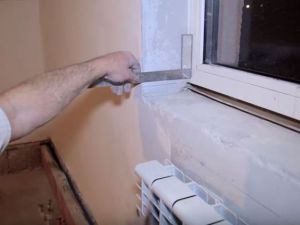 Hogyan kell telepíteni egy műanyag ablakpárkány saját kezűleg