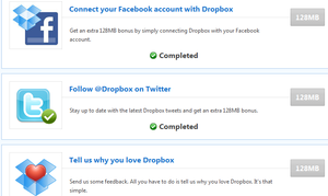 Hogyan lehet növelni a rendelkezésre álló szabad hely dropbox ingyenes - dropboks találhatóak (space) Hogyan lehet növelni a rendelkezésre álló szabad hely dropbox ingyenes - dropboks találhatóak
