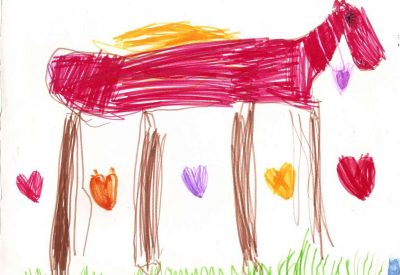 Kép a gyermekek számára - ló