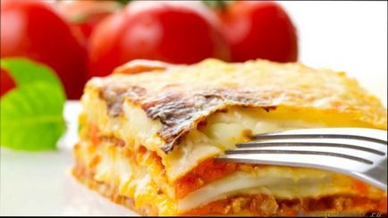 Klasszikus lasagna hússal lépésre recept fotókkal otthon