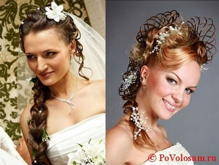 Gyönyörű és divatos esküvői frizurák fotó tippek
