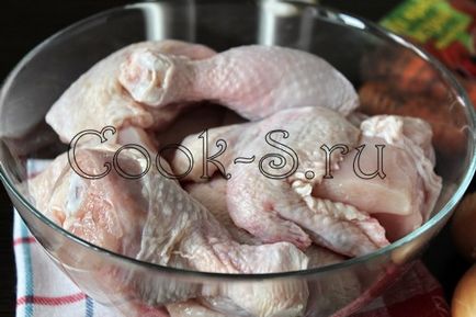 Csirke párolt paradicsomos mártással - lépésről lépésre recept fotókkal, csirke ételek