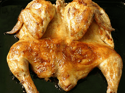 Csirkét a sütőbe fokhagymás majonézzel