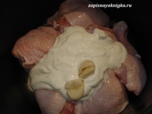 Csirke tejszínes fokhagymás recept