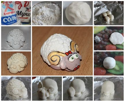 Modellezése só tészta recept, az áruk és kézműves termékek