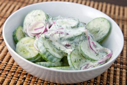 Ecetes hagyma saláta, különösen főzés, receptek, OMJ