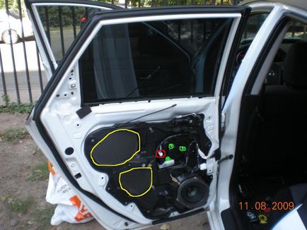 Mazda 3 (bk) szét az ajtót - DIY