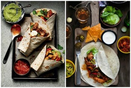 Mexikói burrito- legjobb részletes recepteket otthon