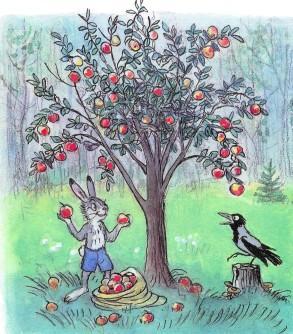 zacskó almát - olvasható online mese - Vladimir Suteev