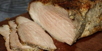 Hús, sült a kemencében - egyszerű receptet pác, és sütni rendesen egy darabban egy fényképet, és