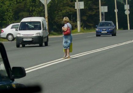 A büntetés a lezuhant gyalogos