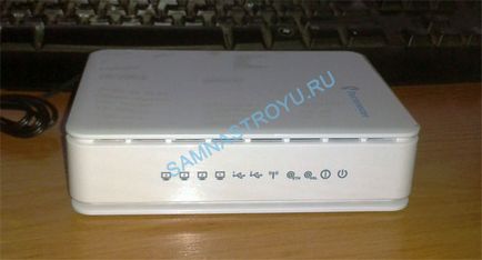 Konfigurálása ADSL-modem Rostelecom - lépésről lépésre