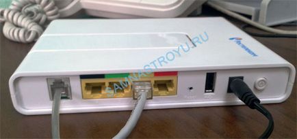 Konfigurálása ADSL-modem Rostelecom - lépésről lépésre