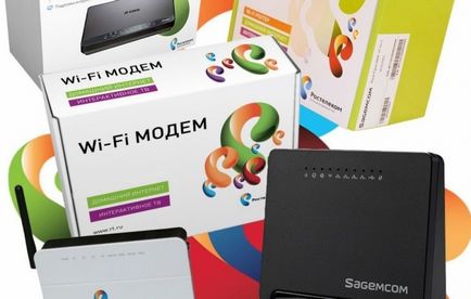 Beállítása a modem Rostelecom