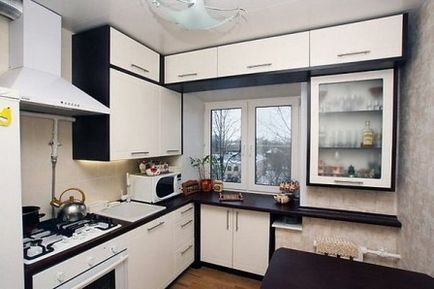 Nincs helye a konyha van egy pár tipp, hogyan kell hatékonyan használni tér mérete