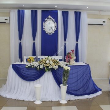 Így kék esküvő - ötletek képekkel