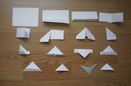 Origami hattyú modul mester osztályt kezdők és videó