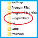 programdata mappát a Windows hol, miért, ez lehet eltávolítani
