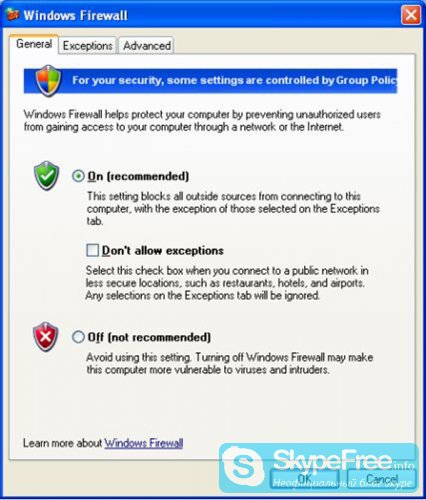 Miért nem Skype Windows XP, 7, 8, 10