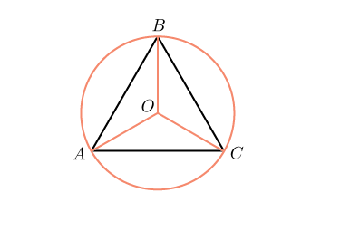 Egyenlő oldalú háromszöget, a terület egy egyenlő oldalú háromszög