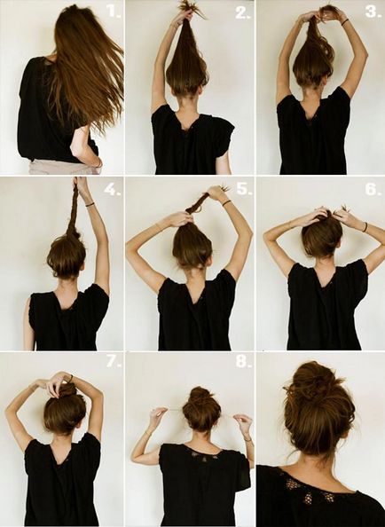 Frizurák a kezüket, tudjuk, hogyan kell csinálni (lépésről lépésre, fotó), a női frizurák és frizurával,