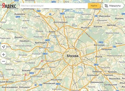 Útvonaltervezés Yandex térképet (térképek) Útvonaltervezés Yandex térképet